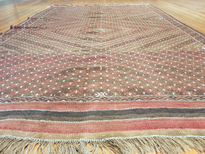 Hand knotted wool Kelim Rug  254 x 157 CM size 247 x 147 cm Afghanistan