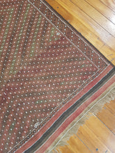 Load image into Gallery viewer, Hand knotted wool Kelim Rug  254 x 157 CM size 247 x 147 cm Afghanistan