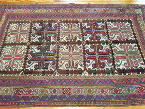 Hand knotted wool Rug 7696 size  278 x 177 cm Afghanistan