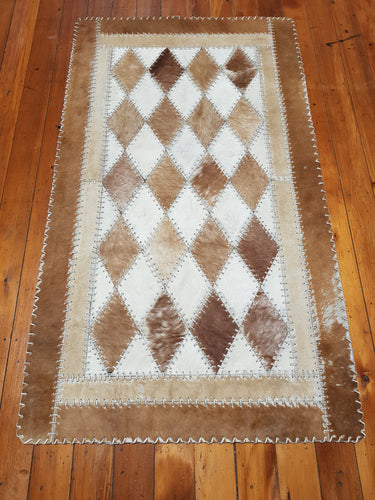 Leather hide size 156 x 90 cm