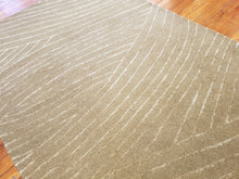 Load image into Gallery viewer, 100% wool rug Peel 2 Green size 200 x 290 cm