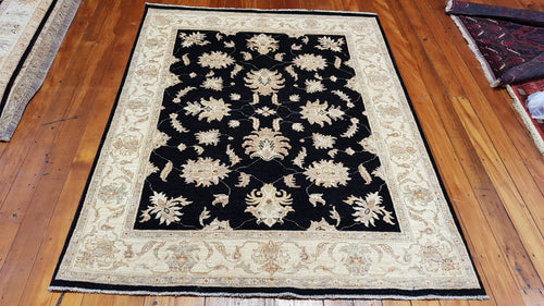 Hand knotted wool Rug 191151 size 191 x 151 cm Afghanistan
